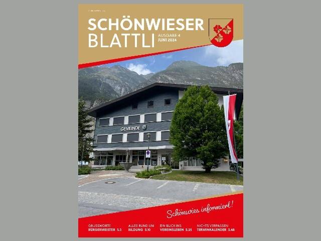 Schönwieser Blattli Ausgabe 4 Juni 2024